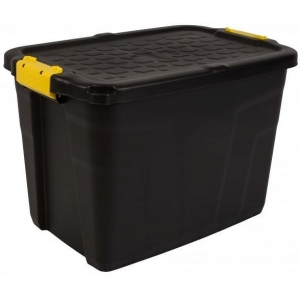 KAANEGA HOIUKAST. VIRNASTATAV. PLASTIK. 60L MUST 40X4OX60 CM WST