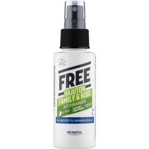 FREE FAMILY & KIDS SÄÄSE / PUUGI TÕRJEVAHEND LASTELE LÕHNATU 100ML