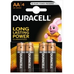 Duracell AA MN1500 Alkaline LR6 1.5V Батарейки (4шт.) (EU Blister)