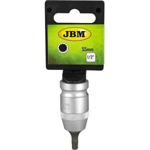 M20 XZN / 12-TÄHIK PADRUNOTSIK 1 / 2". SATIN CR-VAN. RIPUTIGA JBM