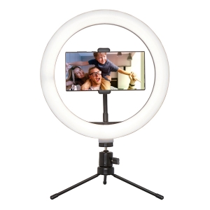 Platinet PMRL8 Universal LED Ring Lamp Selfie / Tripod Stand / Phone Holder