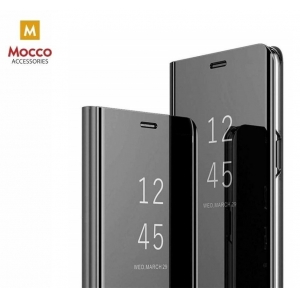 Mocco Clear View Cover Case For Xiaomi Redmi Note 10S Black