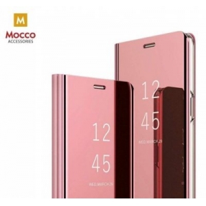 Mocco Clear View Cover Case For Samsung Galaxy A22 5G Pink