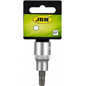 T40 TORX PADRUNOTSIK 1 / 2". SATIN CR-VAN. RIPUTIGA JBM