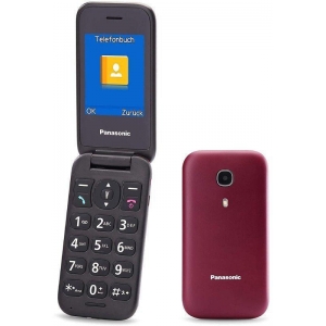 Panasonic mobiiltelefon KX-TU400EXRM, punane