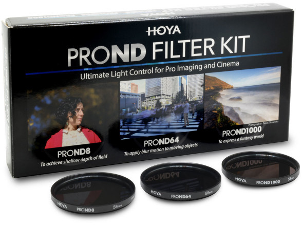 Hoya filtrikomplekt neutraalhall PRO ND 8/64/1000 72mm
