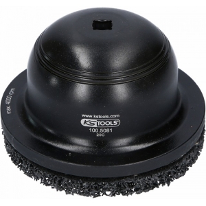 RUMMU PUHASTUSTÖÖRIIST 1 / 2" 105MM. 2TK KS TOOLS