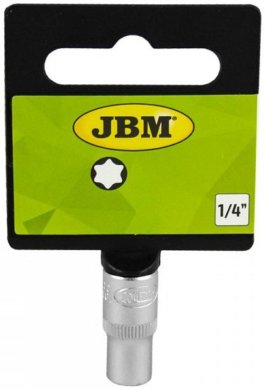 1 / 4" LÜHIKE TORX PADRUN E5. RIPUTUSPAKEND JBM