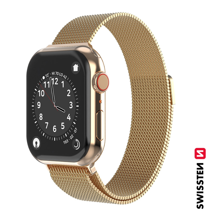 Swissten Metal Strap for Apple Watch 1/2/3/4/5/6/SE / 38 mm / 40 mm