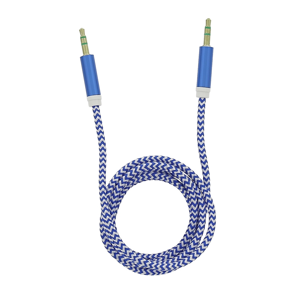 Tellur Basic audio cable aux 3.5mm jack 1m blue