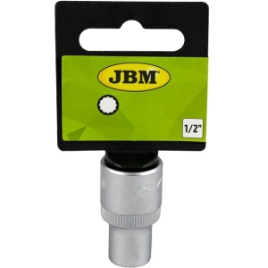 1 / 2" PADRUN LÜHIKE 30MM. 12-KANT. SATIN CR-VAN. RIPUTUSPAKEND JBM