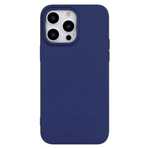 Mocco Ultra Slim Soft Matte 0.3 mm Silicone Case for Apple iPhone 14 Pro Max Blue