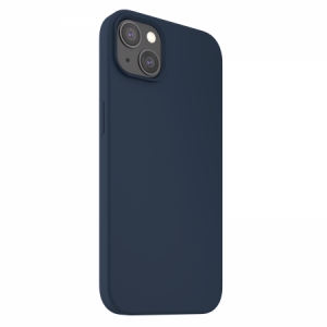Mocco Ultra Slim Soft Matte 0.3 mm Матовый Силиконовый чехол для Apple iPhone 14 Plus Синий
