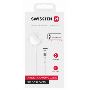 Swissten Wireless Charger for Apple Watch USB-C