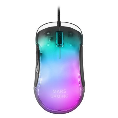 Mars Gaming MMGLOW Игровая мышь 12800DPI / 1000Hz / Chroma-Glow