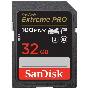 Sandisk карта память SDHC 32GB Extreme Pro UHS-I V30