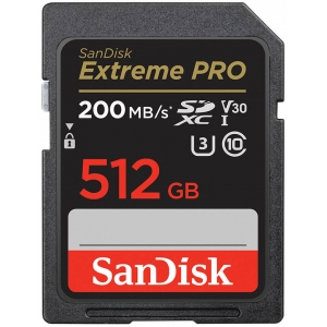 Sandisk карта памяти SDXC 512GB Extreme Pro