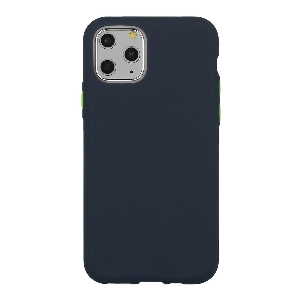 Mocco Soft Cream Silicone Back Case for Samsung Galaxy S21 Plus Dark Blue