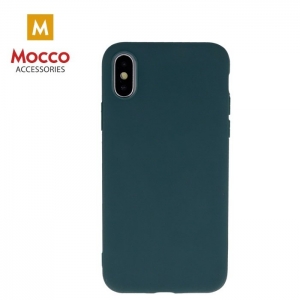 Mocco Ultra Slim Soft Matte 0.3 mm Silicone Case forXiaomi 12 5G / 12X 5G Dark Green
