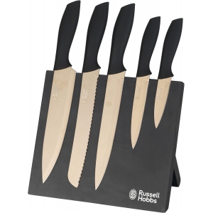Russell Hobbs RH02173BEU7 Opulence 5pcs knife block black