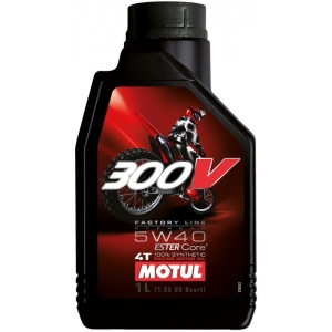 MOTUL 300V FACTORY LINE OFF ROAD RACING 5W40 1L