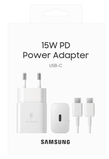 Samsung EP-T1510XWEGEU Power Adapter USB-C 15W