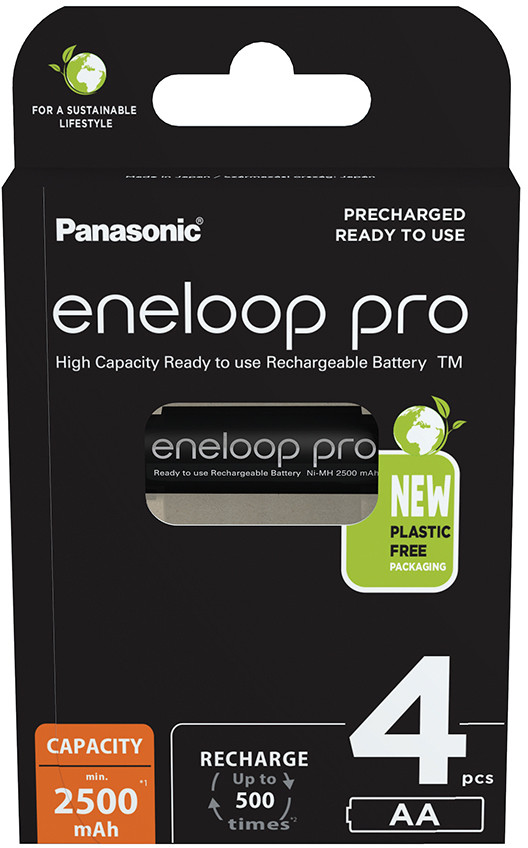 Panasonic eneloop aku Pro AA 2500 4BP