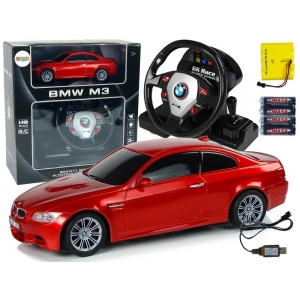 BMW M3 RC Car with steering wheel remote control 1:18