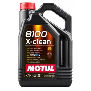 MOTUL 8100 X-CLEAN 5W40 4L