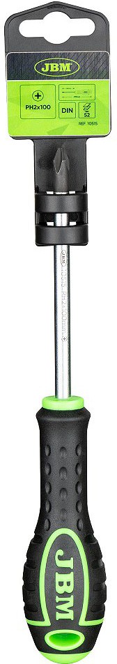 2K "J-GRIP" KÄEPIDEMEGA KRUVIKEERAJA RIST PH 2X100MM. CRV ERITERAS JBM