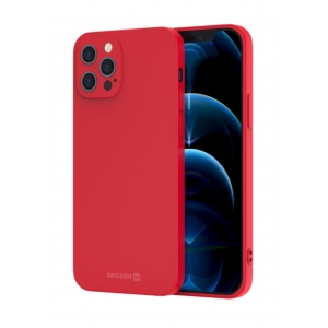Swissten Soft Joy Silicone Case for Apple iPhone 14 Pro Red