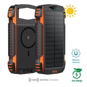 4smart Solar Power Bank Переносная зарядная батарея UltiMag 20000 mAh