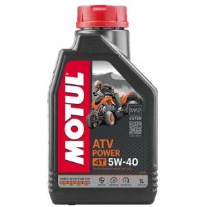 MOTUL ATV POWER 5W40 4T 1L 100% SÜNT.