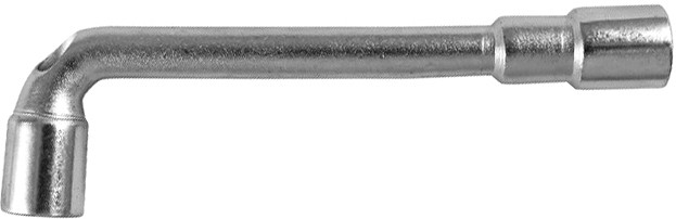 L-PADRUNVÕTI 2-POOLNE 8MM. 6-KANT PROFIIL. LÄBIV AVA. SATIN CR-VAN JBM