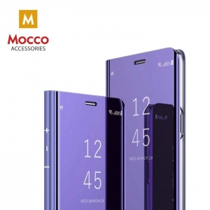 Mocco Clear View Cover Case Чехол Книжка для телефона Samsung A205 Galaxy A20 Фиолетовый