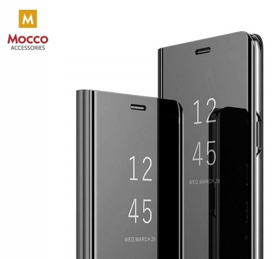 Mocco Clear View Cover Case Чехол Книжка для телефона Xiaomi Redmi Note 8 Чёрный