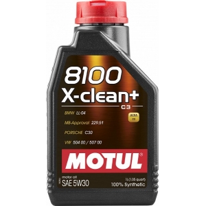 MOTUL 8100 X-CLEAN+ 5W30 1L