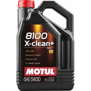 MOTUL 8100 X-CLEAN+ 5W30 5L
