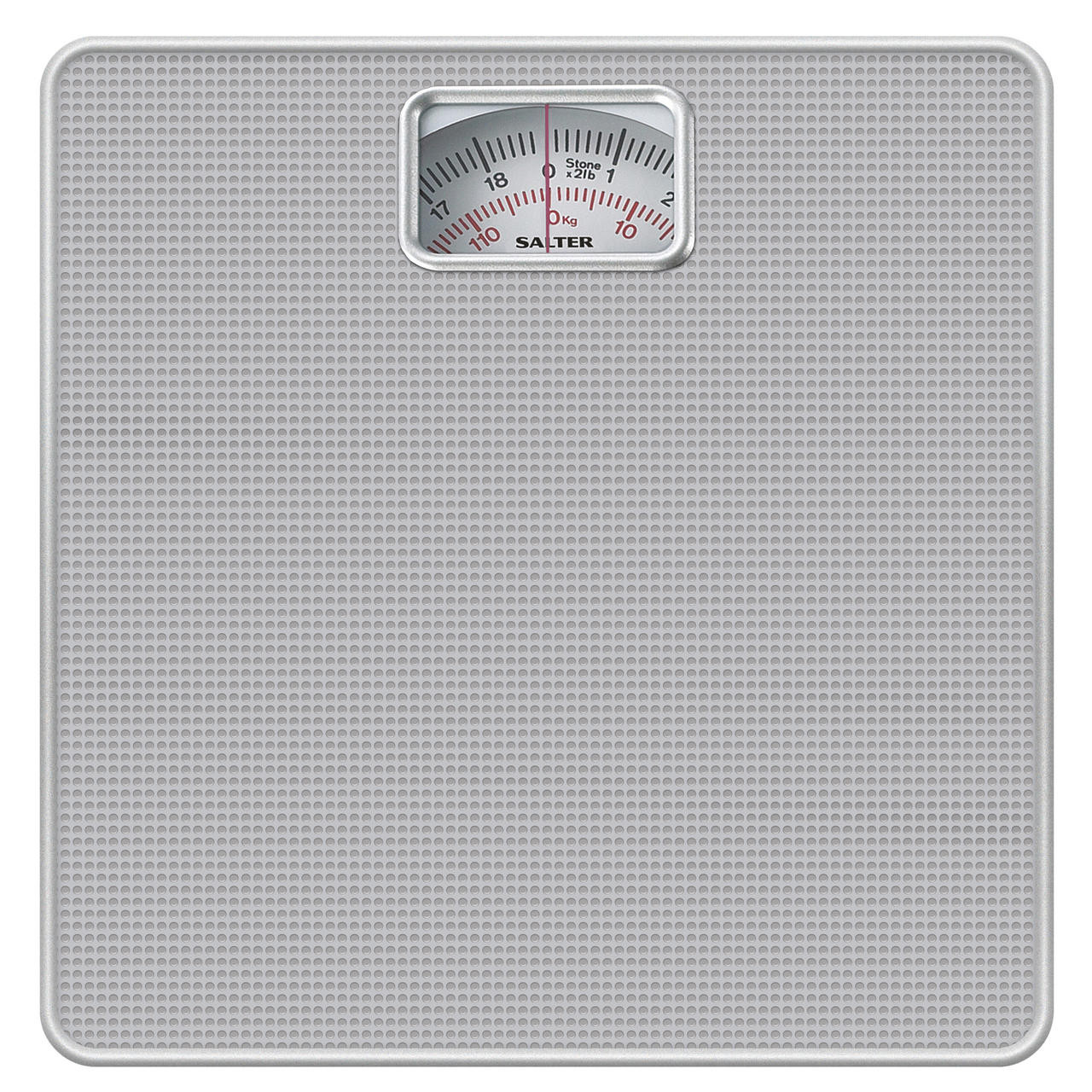 Salter 433 SVDR Mechanical Bathroom Scale Silver