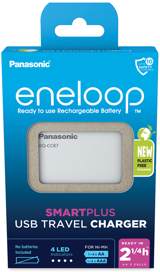 Panasonic eneloop laadija BQ-CC87USB