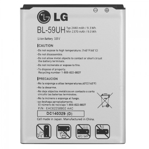 LG BL-59UH Battery LG G2 Mini D620 D620R Li-Ion 2440 mAh (OEM)