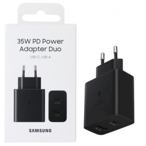 Samsung EP-TA220NBEGEU Super Fast Charge PD 35W зарядное устройство