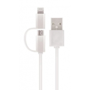 Setty Cable 2in1 Micro USB / Lightning 1m