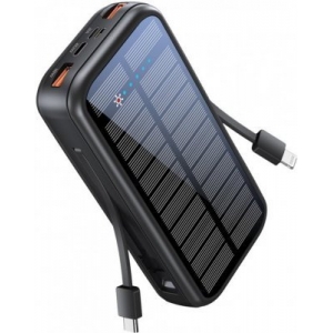 PROMATE SolarTank-20PDCi EcoLight™ Solar Переносная зарядная батарея 20000 mAh / QC3.0 / PD20W / Lightning / microUSB