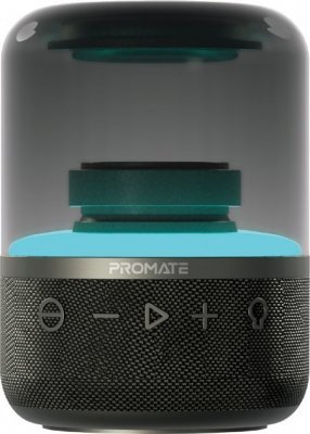 PROMATE Glitz LumiSound® 360° Surround Bluetooth Portable Speaker