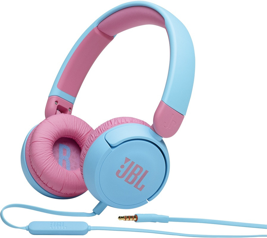 JBL kõrvaklapid Juunior Jr310, sinine/roosa