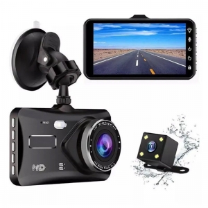 RoGer 2in1 DVR3 Car video recorder and  rear view camera /  Full HD / 170' / G-Sensor / LCD 4''