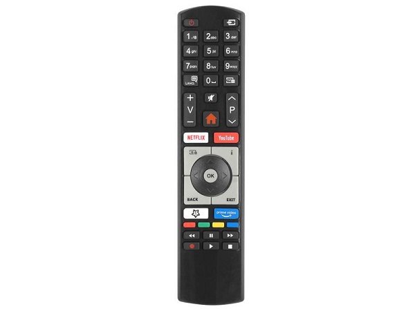 Lamex LXP4318 TV remote control TV LCD TELEFUNKEN,FINLUX,VESTEL RC4318P NETFLIX,Youtube