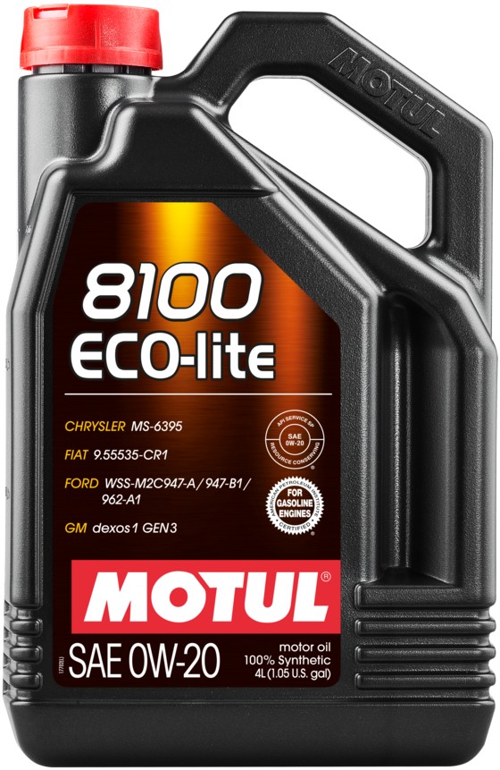 MOTUL 8100 ECO-LITE 0W20 4L