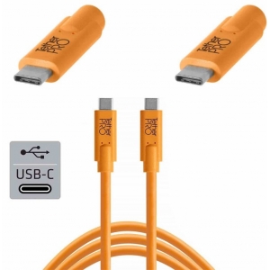 Tether Tools Pro kaabel USB-C - USB-C 4,6m, oranž